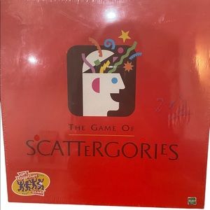 The Game of Scattergories Party Game by Hasbro New And Sealed Vintage 1999